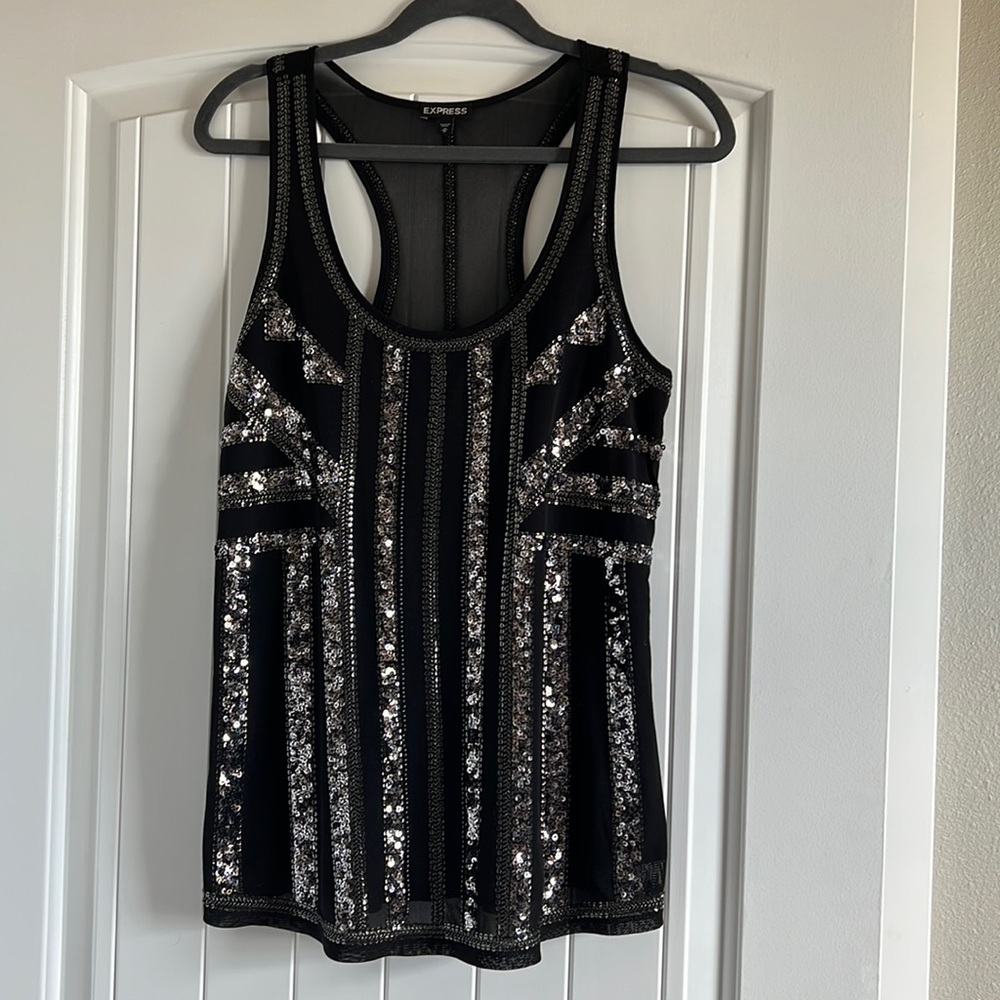 Express Sequin Tank